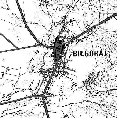 Mapa Biłgoraja